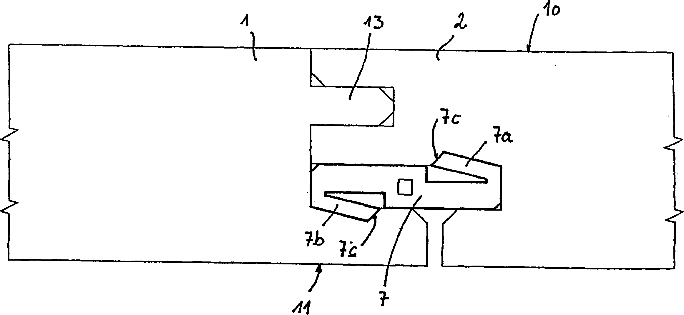 Device for connecting building boards, especially floor panels