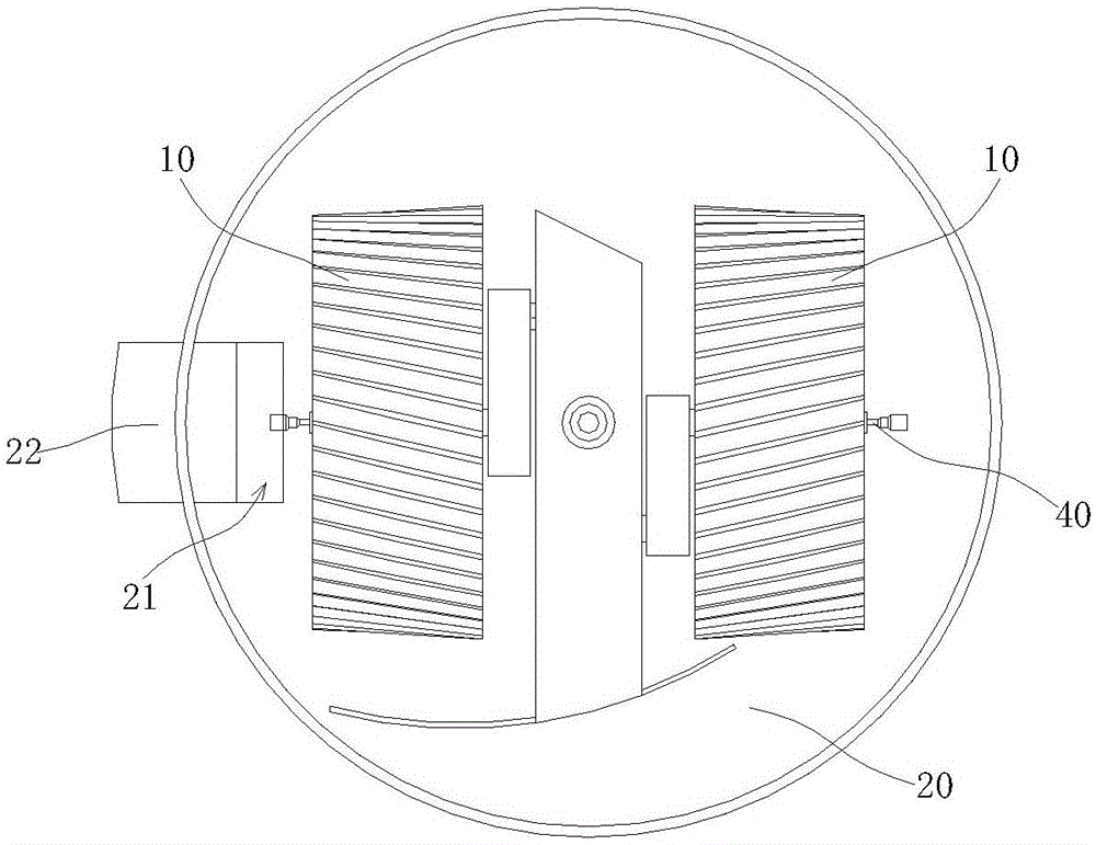 Material milling device