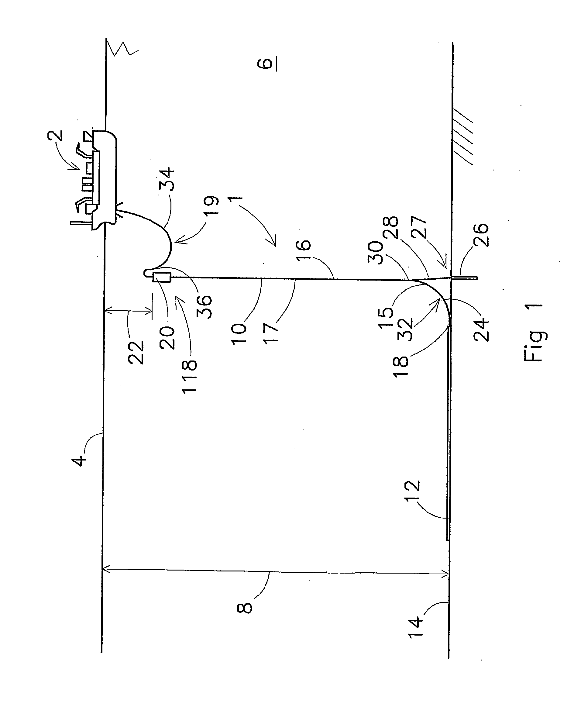 Pipeline assembly comprising an anchoring device