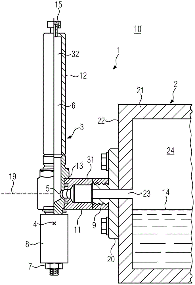 Device for venting gear units