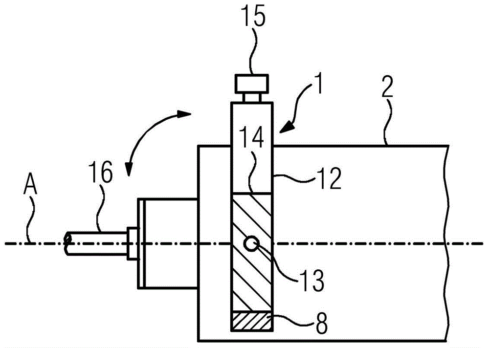 Device for venting gear units
