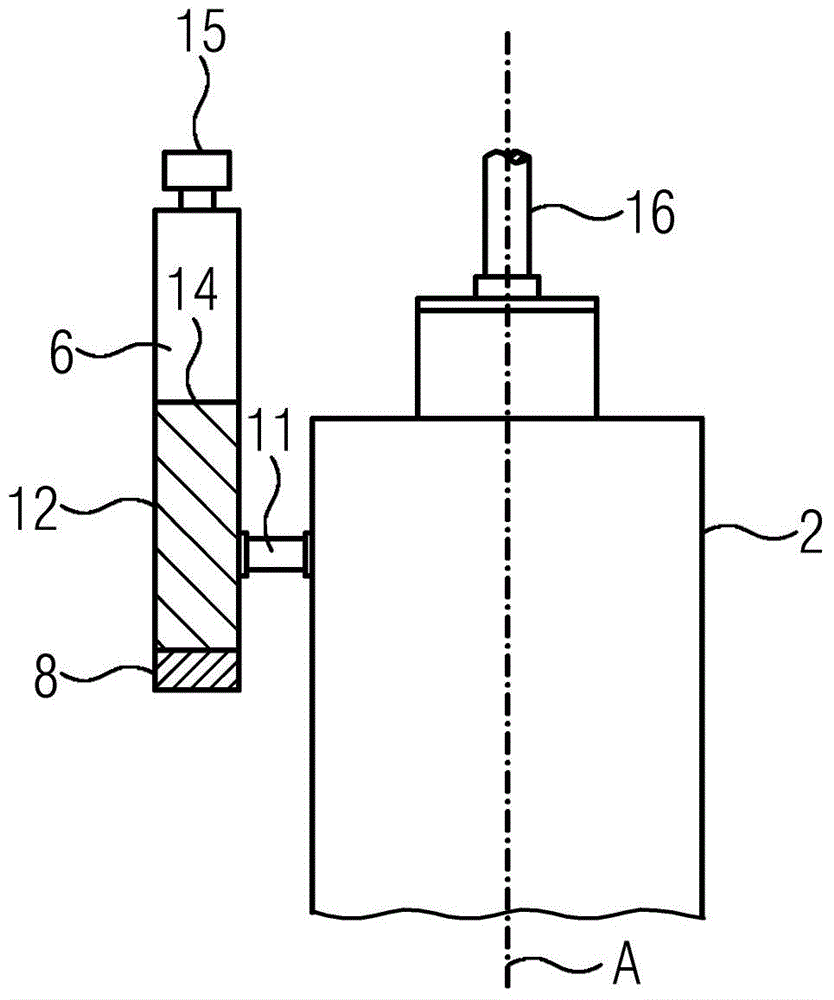 Device for venting gear units