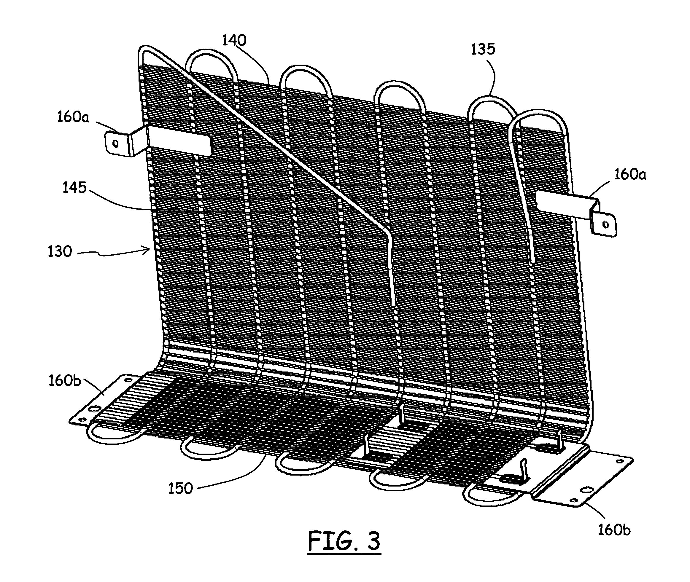 Cooling apparatus condenser, and a cooling apparatus including the same
