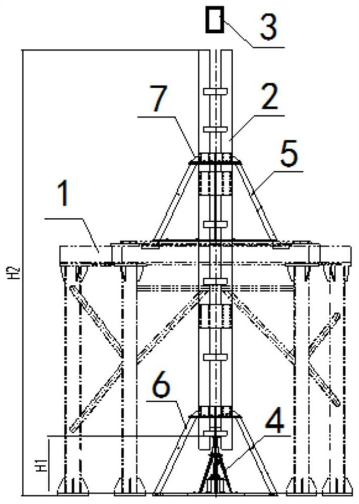 Testing device for testing buffering performance of hydraulic buffering oil cylinder and testing method thereof