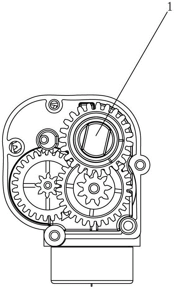 Gear box and application thereof