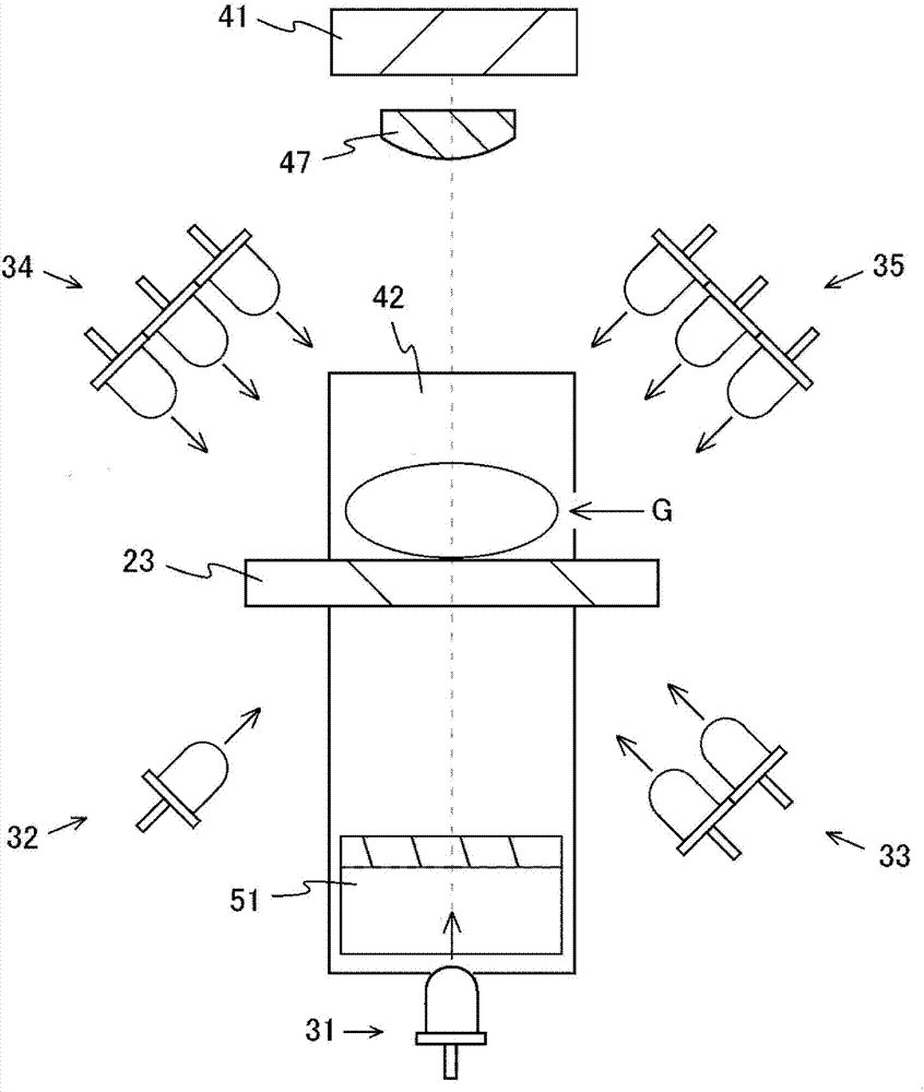 Grain quality discrimination device