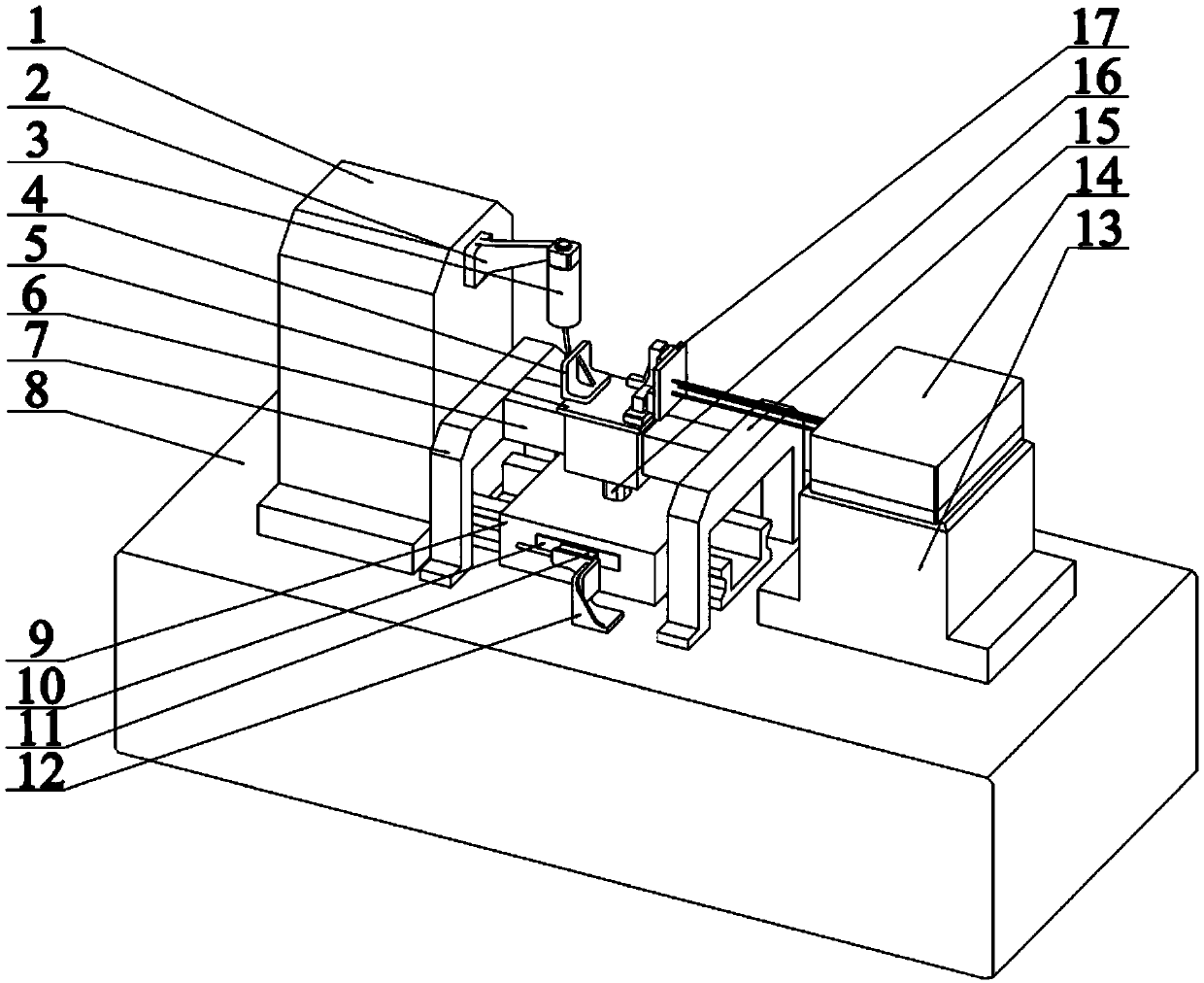 Master-slave structure inductance sensor calibration device driven by ultrasonic motor