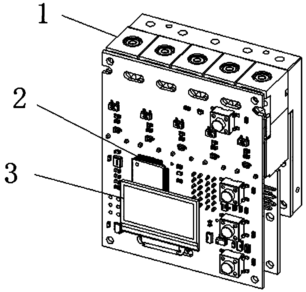 Multifunctional unmanned aerial vehicle vehicle-mounted pneumatic control valve system