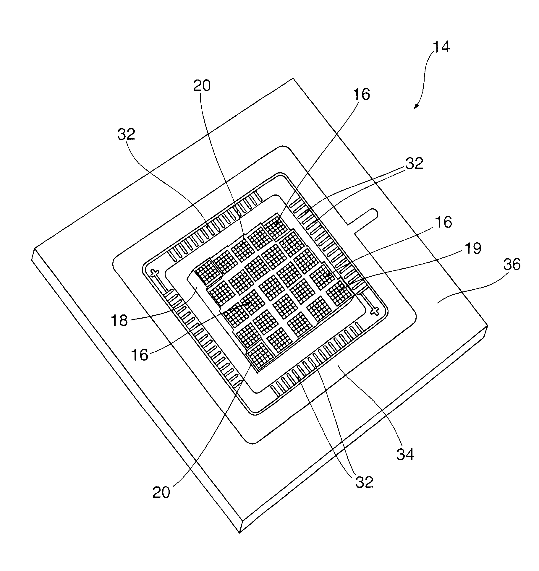 Ultrasonic Sensor Microarray and its Method of Manufacture