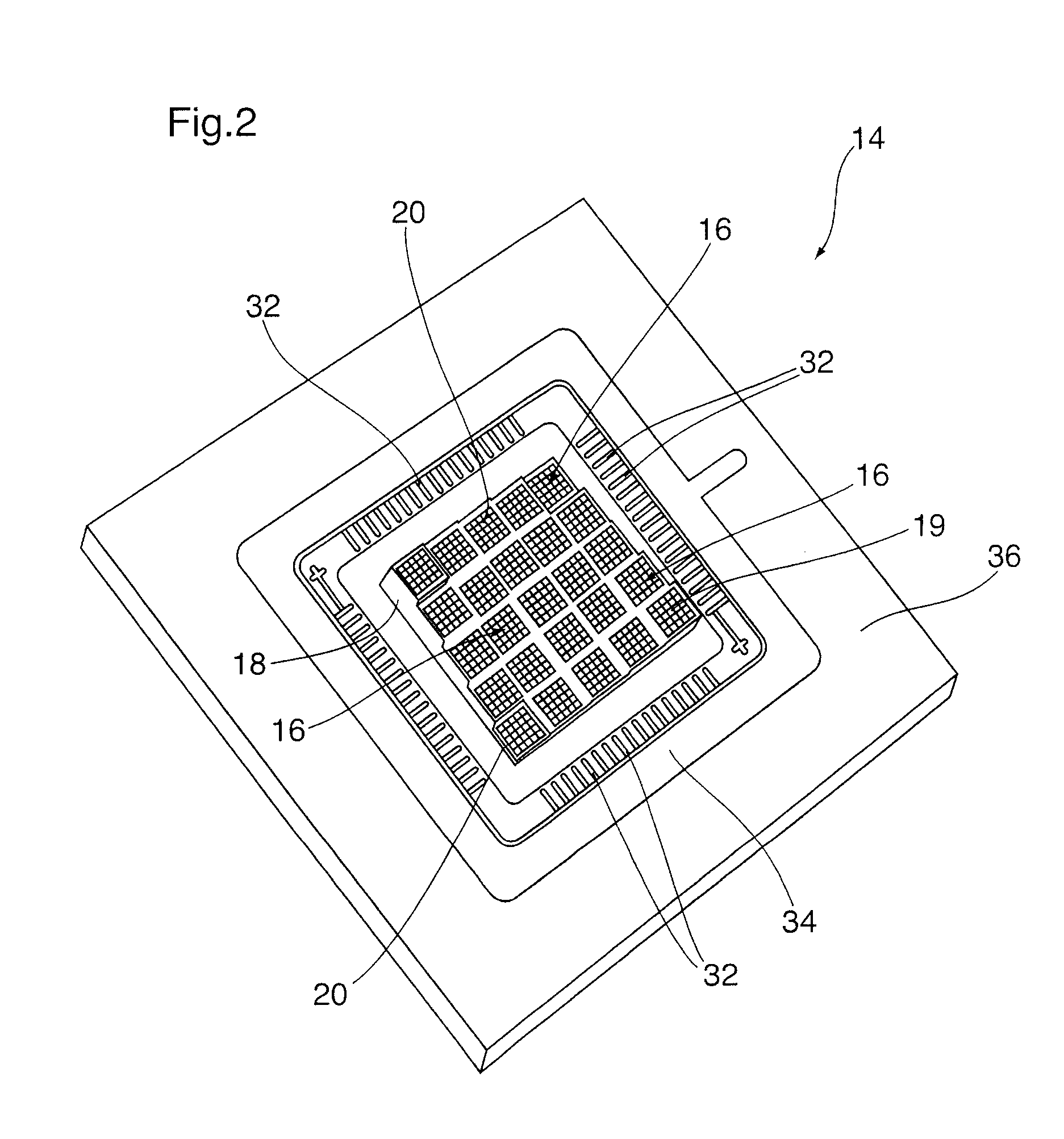 Ultrasonic Sensor Microarray and its Method of Manufacture