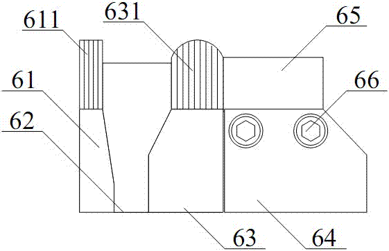 Diamond drill bit special for mine mining and working principle thereof