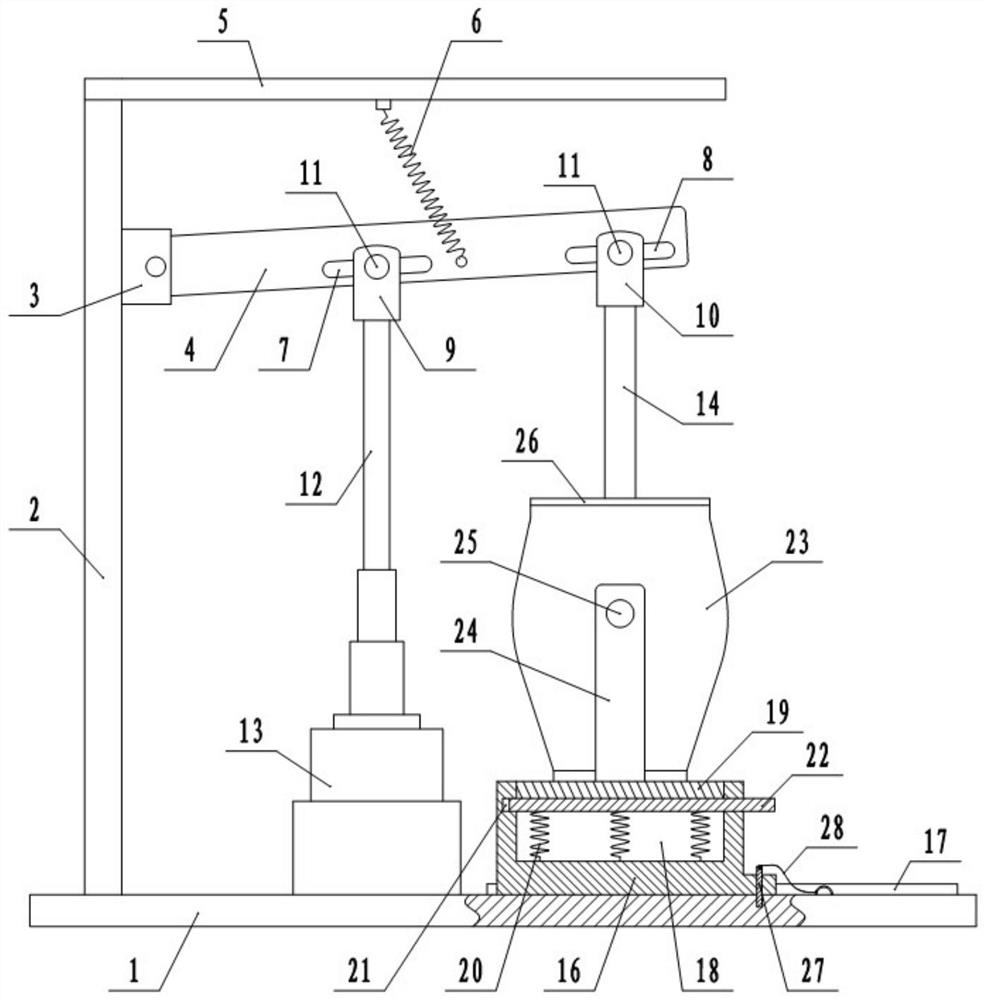 Seasoning automatic mashing device