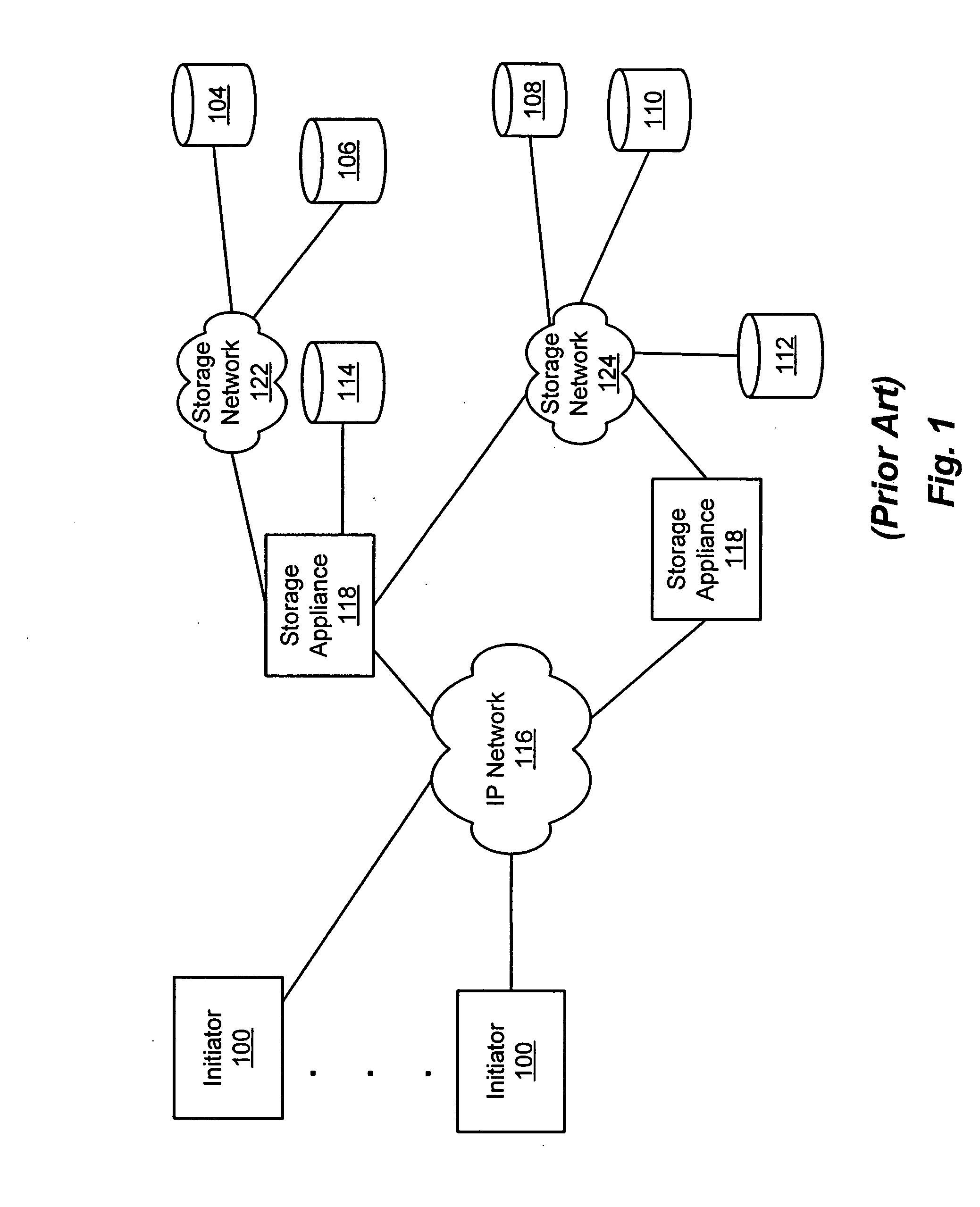 Storage processor for handling disparate requests to transmit in a storage appliance