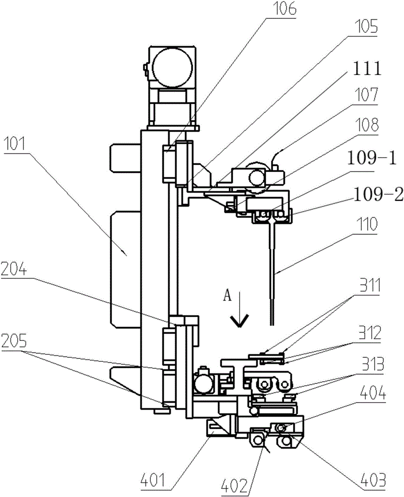 Pole piece fly-cutting mechanism and pole piece fly-cutting method