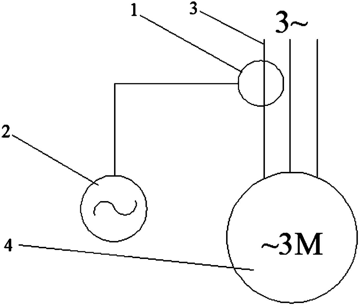 Motor stator current spectrum analysis equipment abnormity determination method