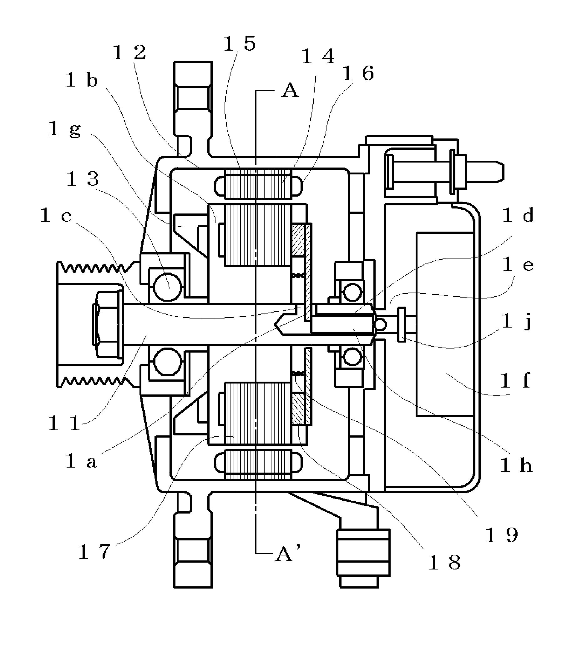 Field controllable rotating electric machine system with flux shunt control