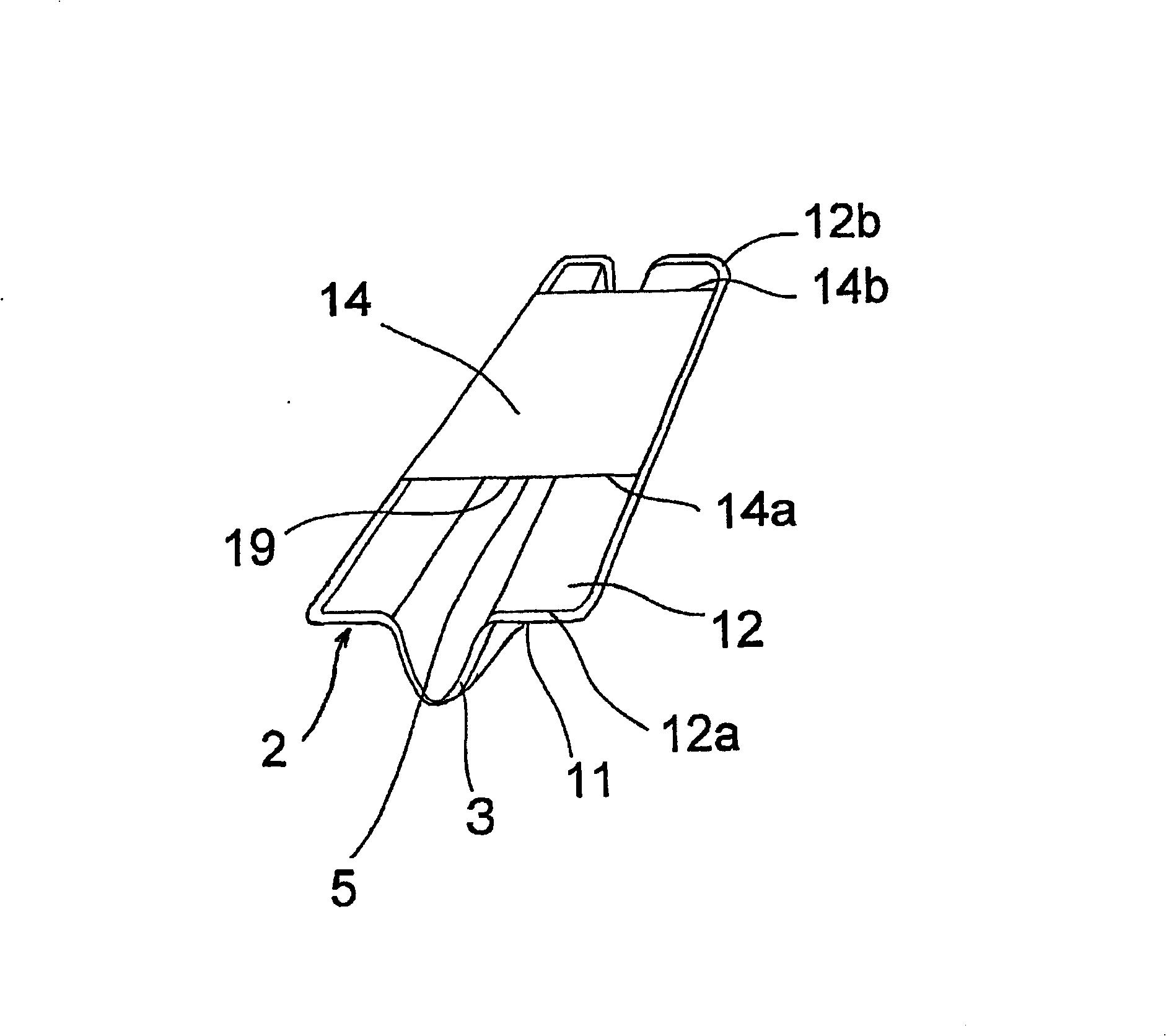 Interlabial pad