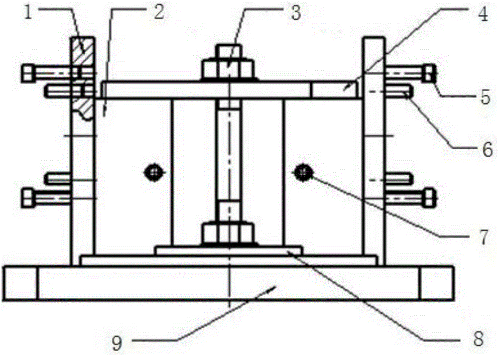 Manufacturing method for supporting seat of hydraulic cylinder of grate cooler