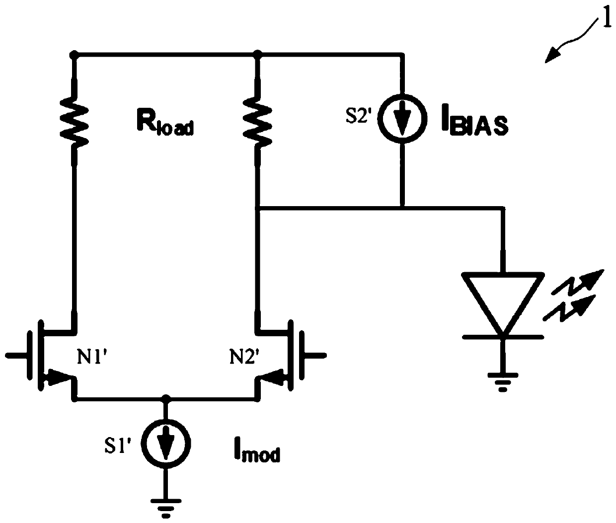 Laser driving circuit and light emitting system