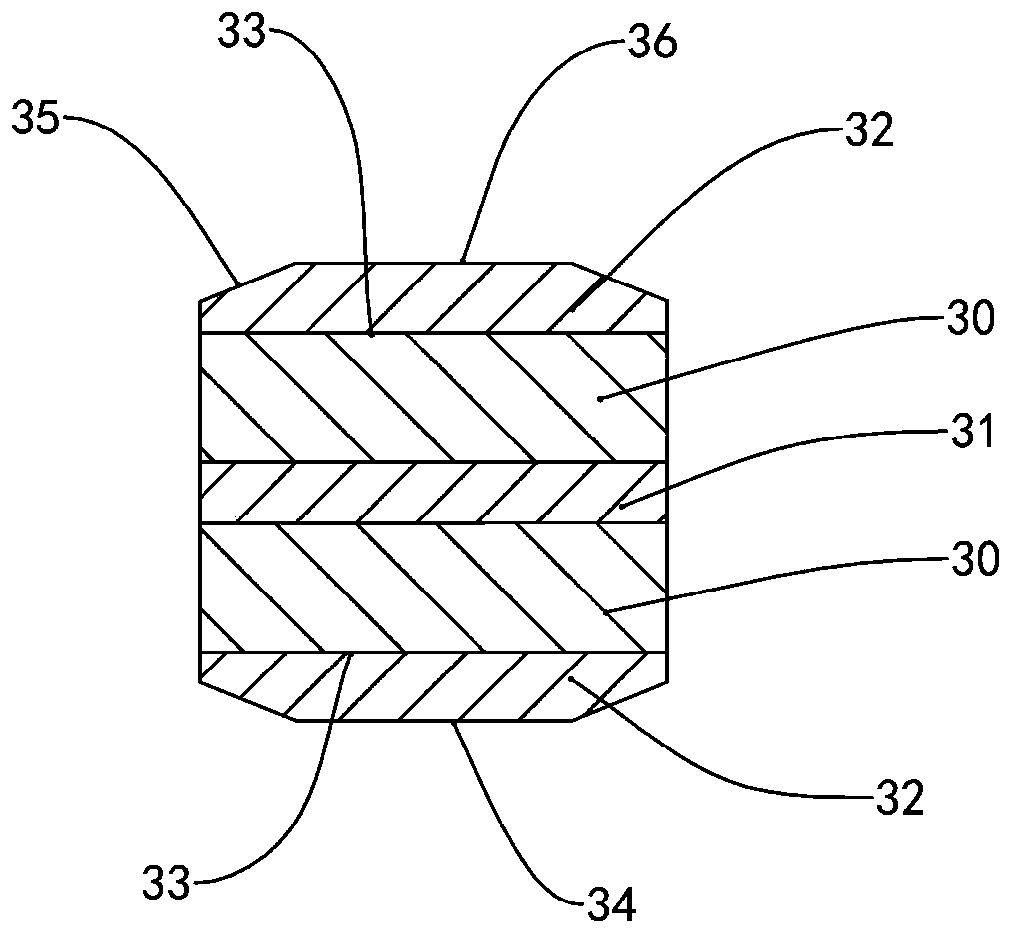 Multi-layer composite artificial diamond hard alloy wear-resistant part and manufacturing method thereof