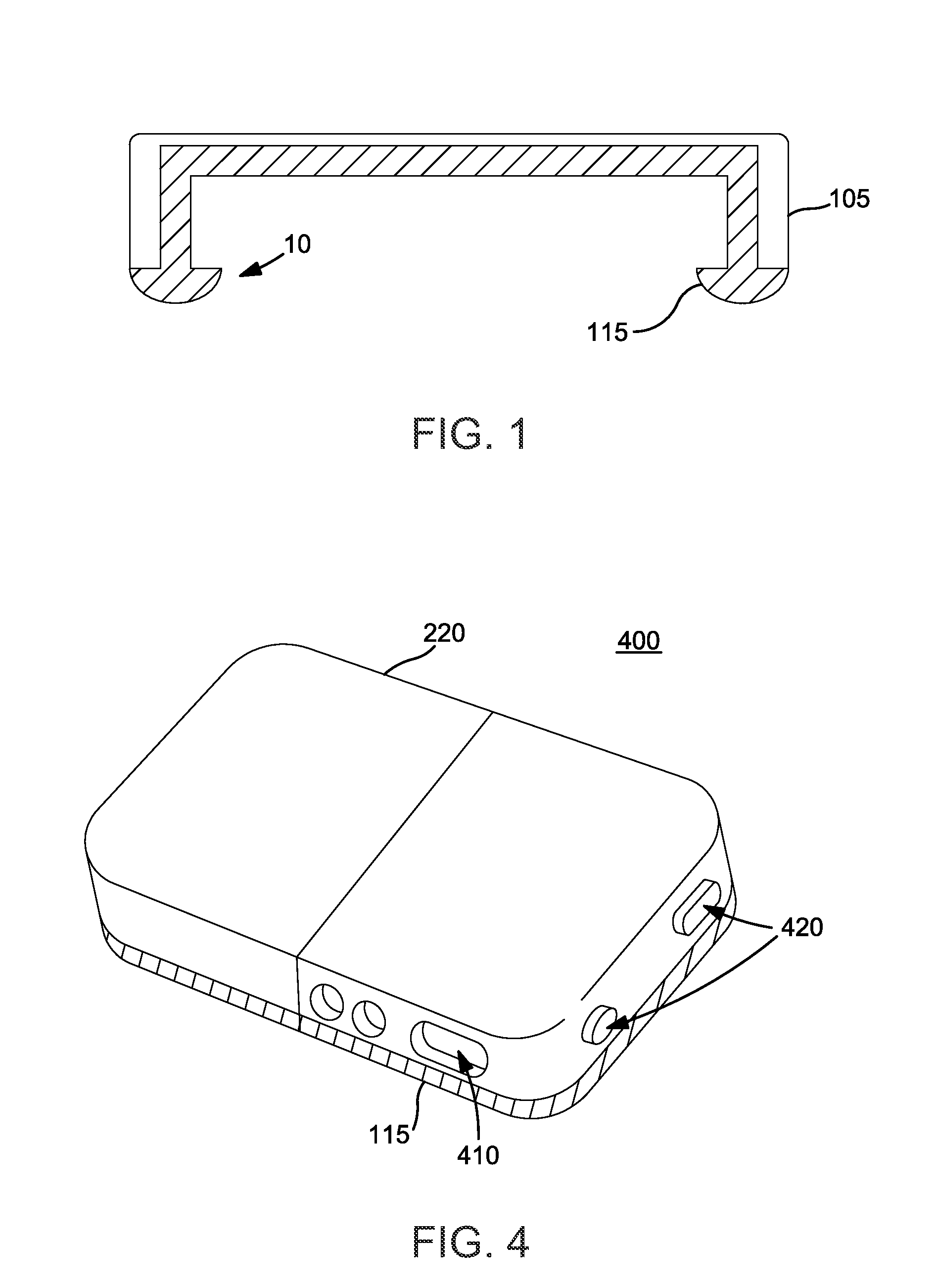 Case for a portable electronic device with over-molded thermo-formed film