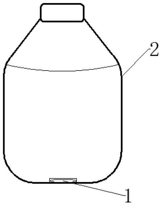 Inspection system and working method for bottled chemicals management