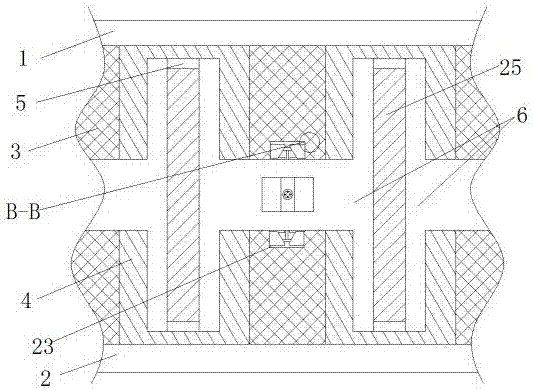 Heat insulation building wall and production method