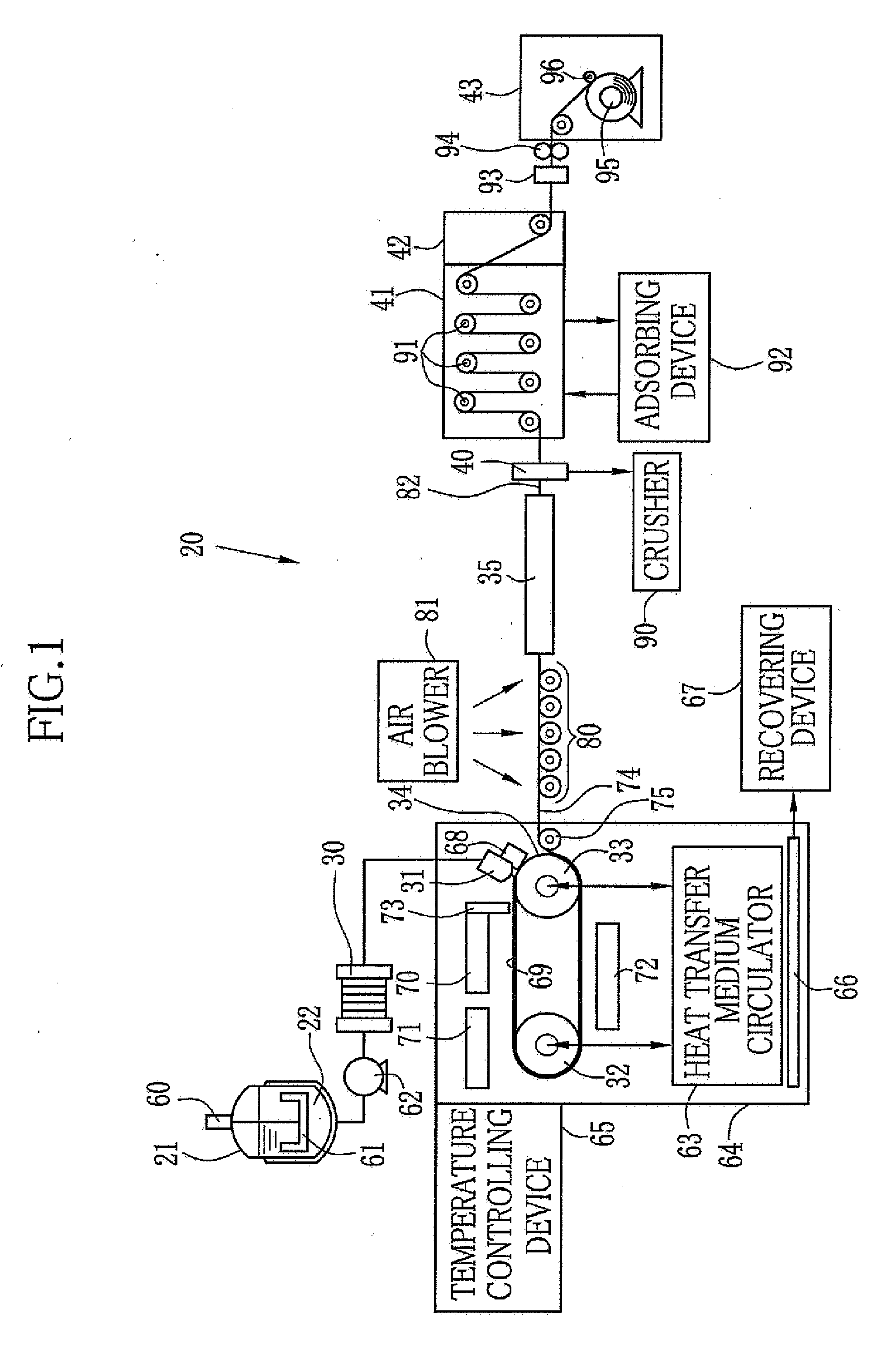 Tenter clip and solution casting method