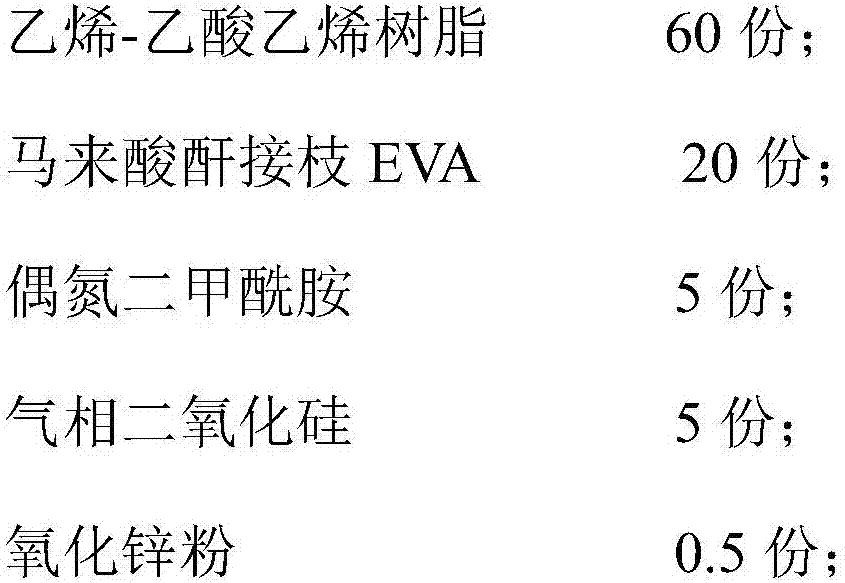 Graphene EVA-g-MA foam damping material and preparation method of same