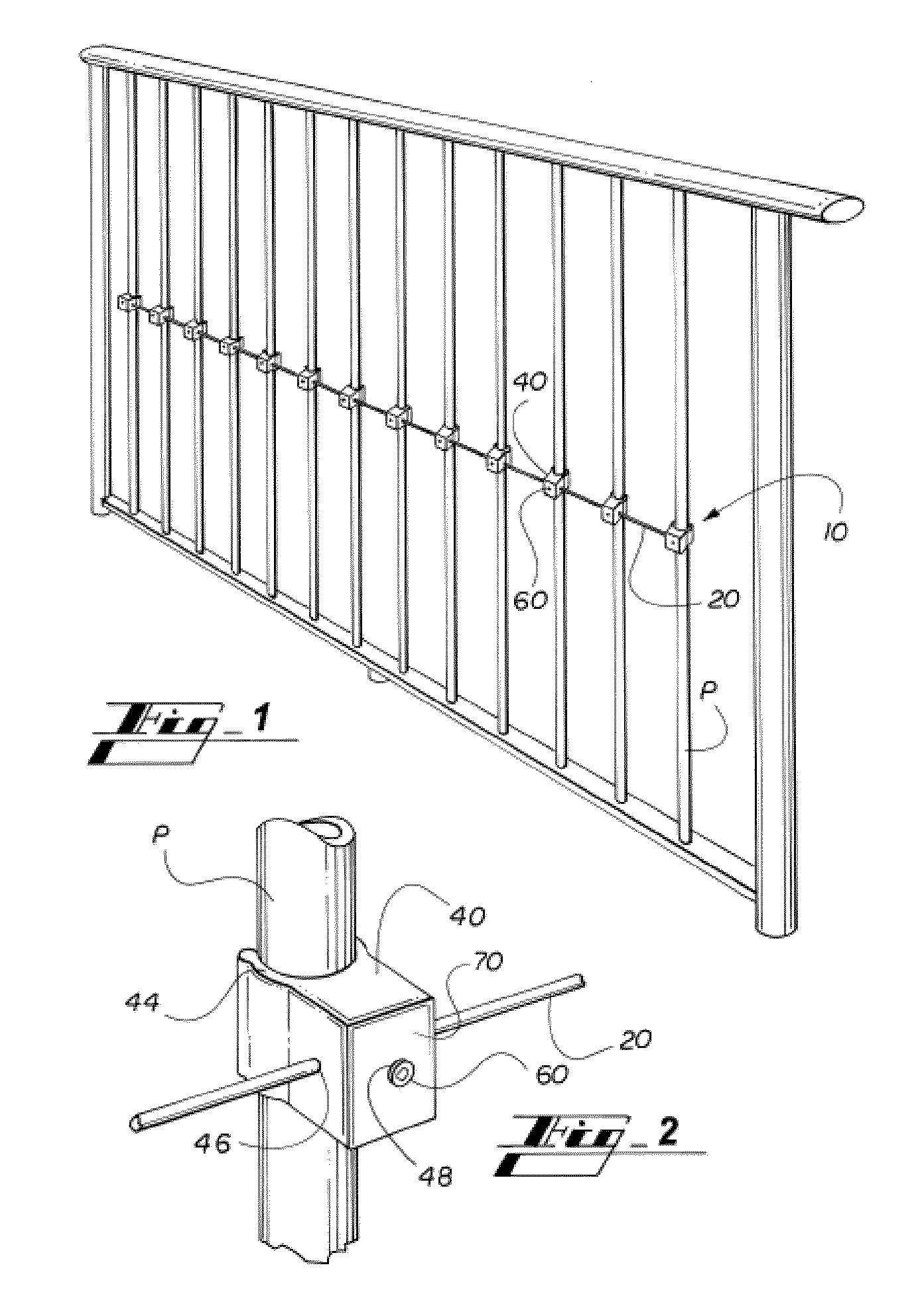 Apparatus and method for eliminating and preventing audible vibration in high rise railings