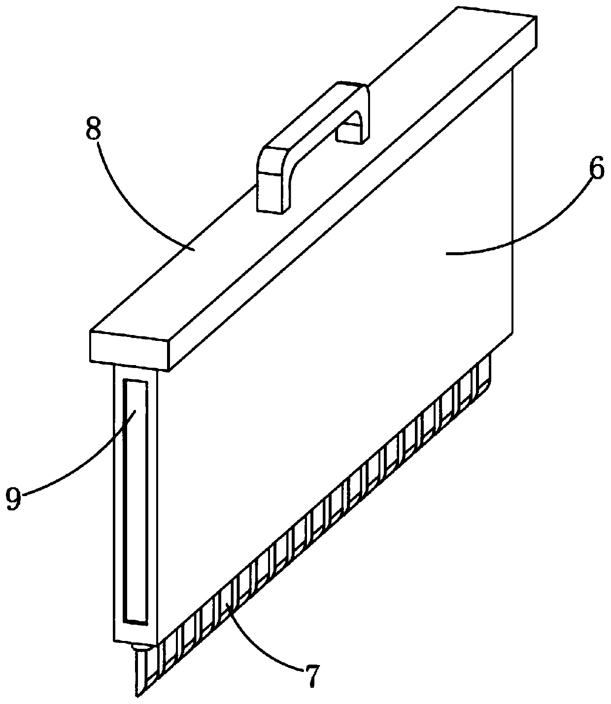 Auxiliary winding device for chemical fiber fabric production