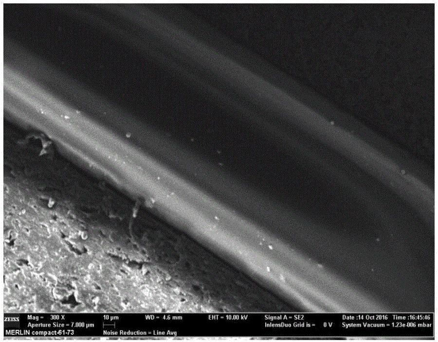 Optical fiber methane sensor based on graphene sensitivity enhancing and preparation method thereof