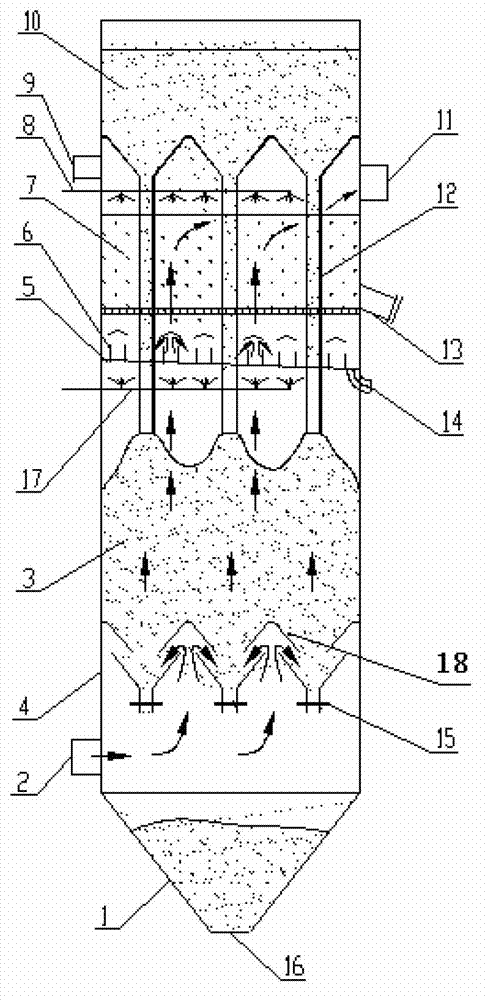Device and method for performing integrated purification on smoke