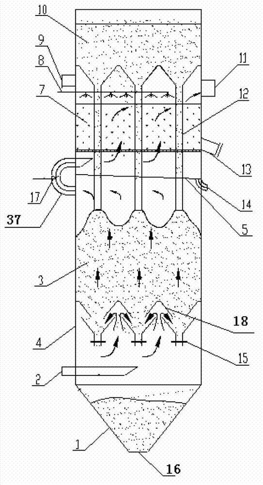 Device and method for performing integrated purification on smoke