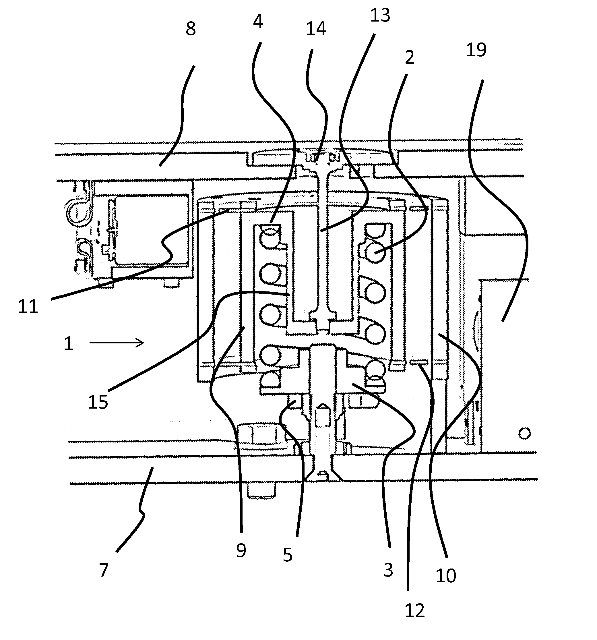 Vibration isolator with coil spring