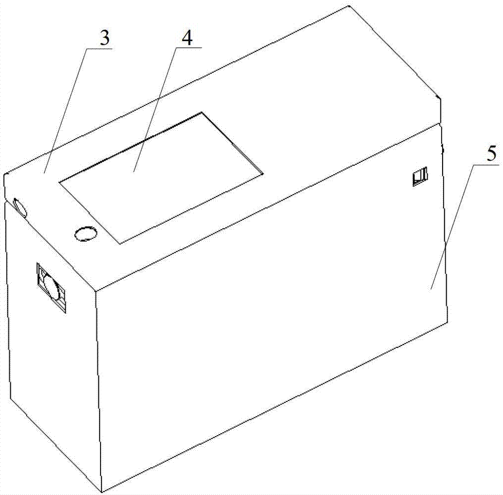 Cash box of a coin handling machine