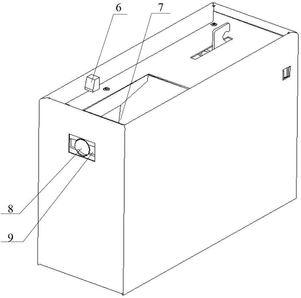 Cash box of a coin handling machine