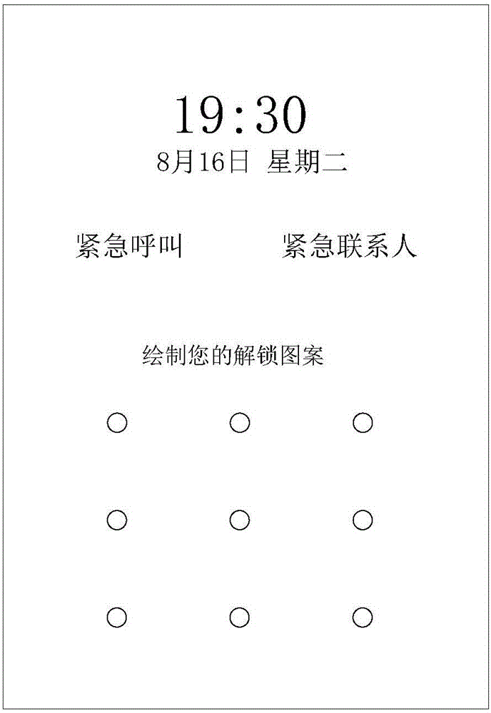Method and device for inquiring emergency contact person under lock screen state
