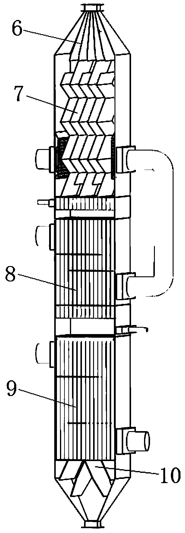Carbon-based catalyst regeneration device and process
