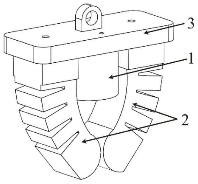 A kind of soft robot grasping device and grasping method