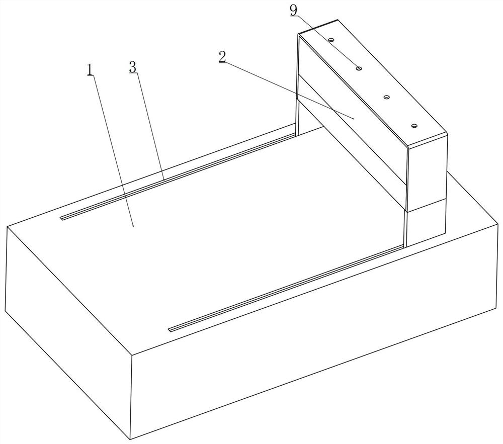 Adjustable moxa fumigating device for clinical nursing of endocrinology department