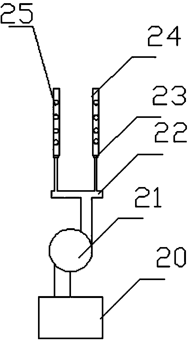 Paint spraying apparatus for boards used for furniture