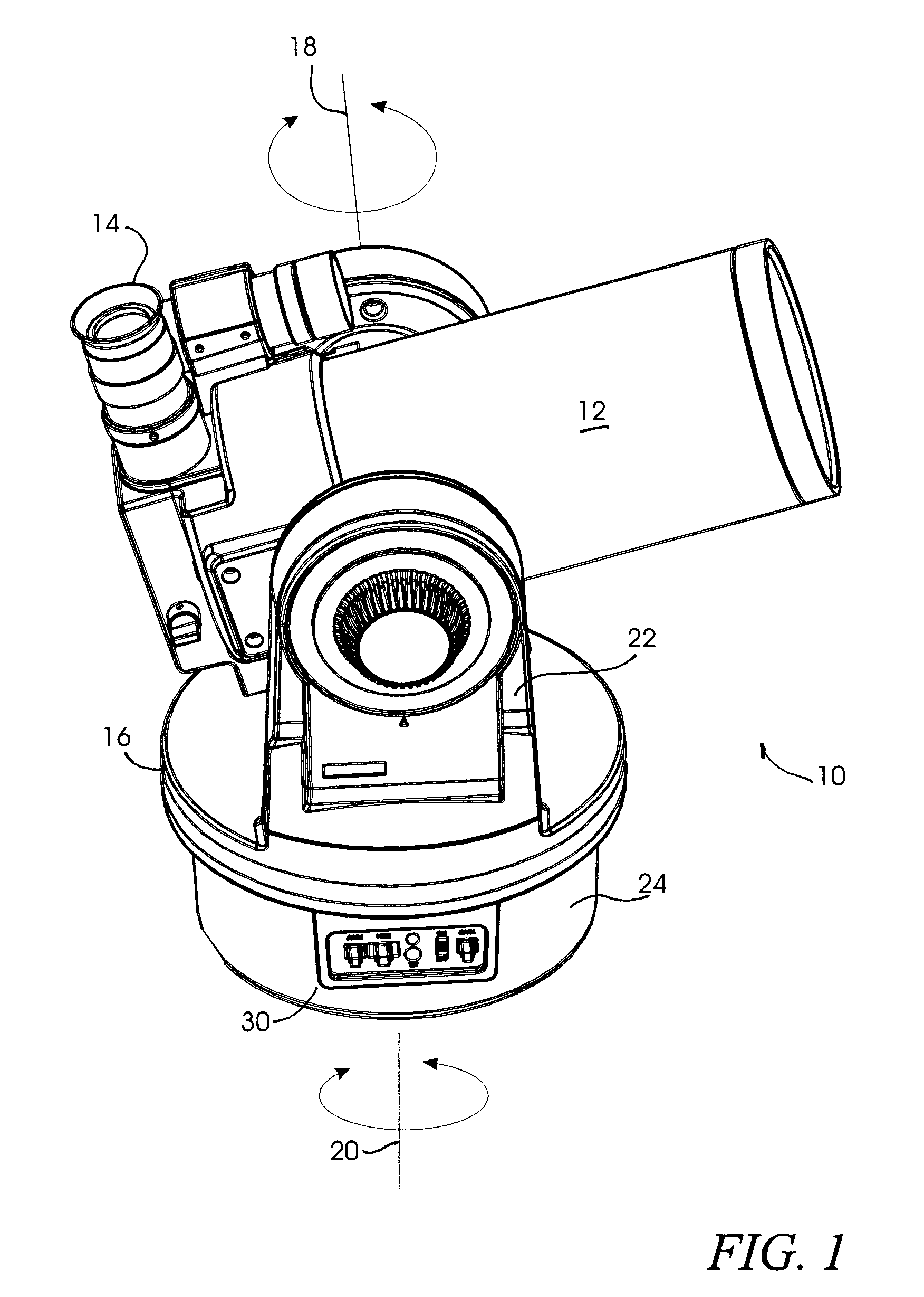 Systems and methods for automated telescope alignment and orientation