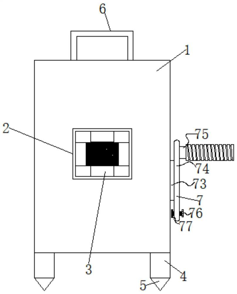 Paying off device for building construction site and using method thereof