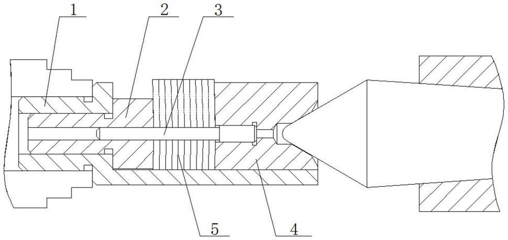 Turning clamp structure for thin sheet parts with deflection and using method of turning clamp structure