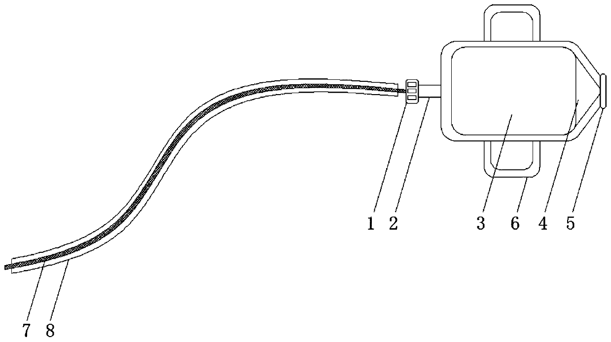 Pre-heparinization guide wire