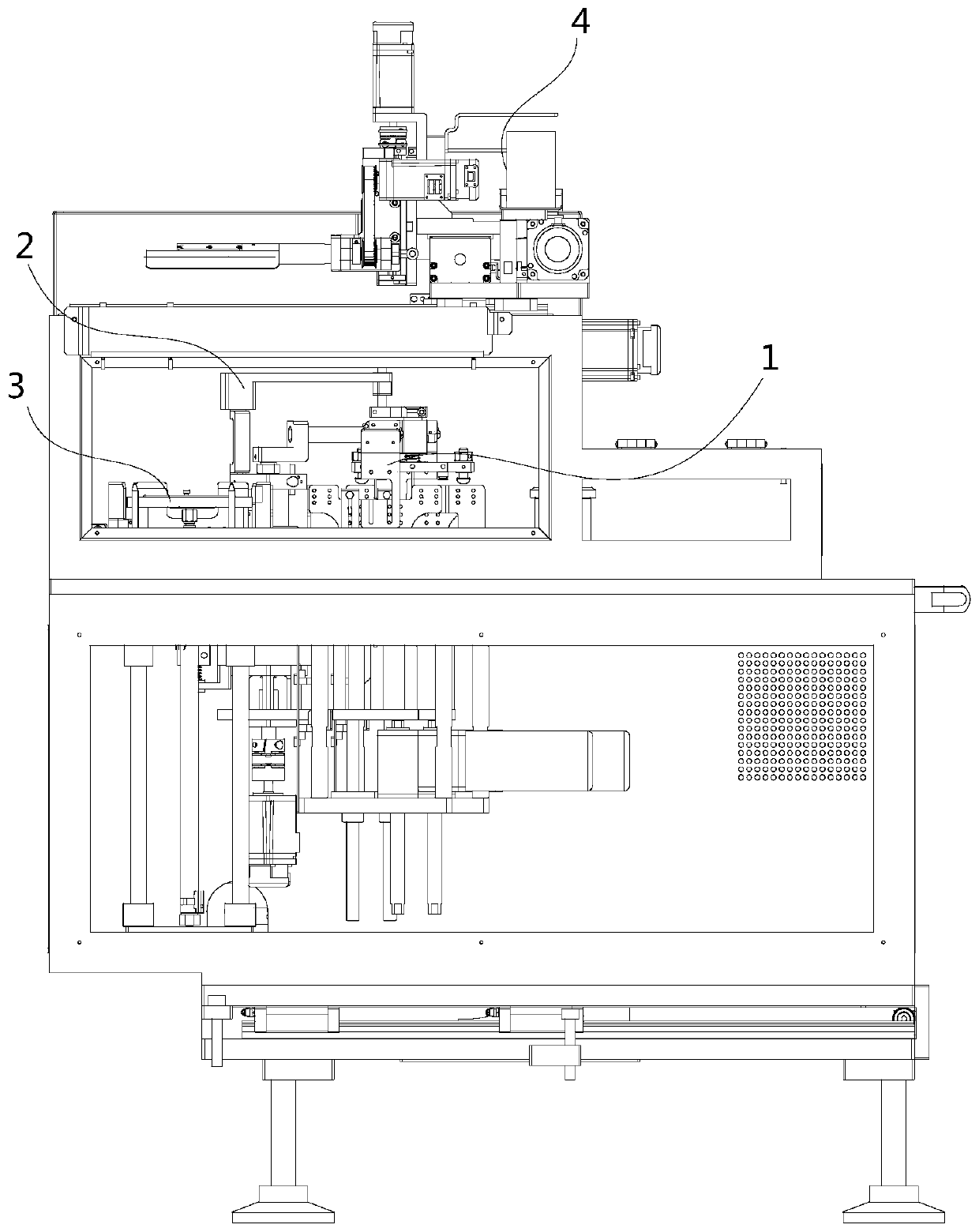 Lithium capacitor plate inserting machine and lithium capacitor plate inserting method