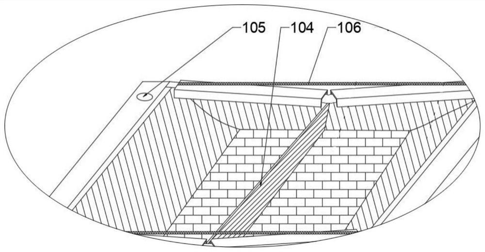 Slurry recycling device and method in building wall plastering construction