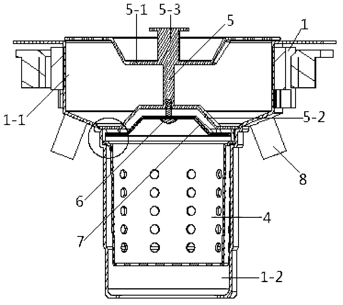 Multilayer filtration and disinfection drainer