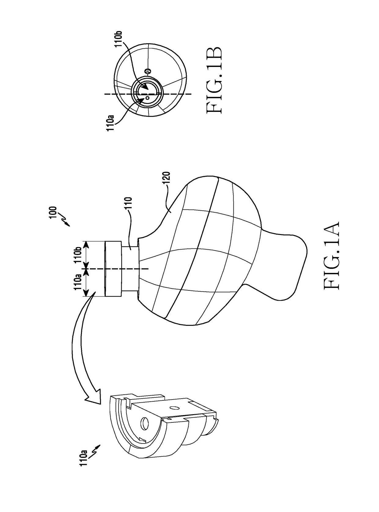 Wearable acoustic device with microphone